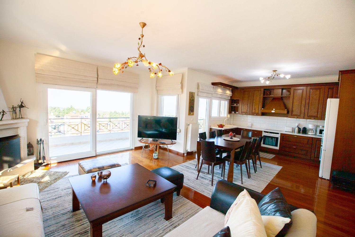 Rodon Apartment With Great View, Sauna And Jacuzzi 里托楚伦 外观 照片